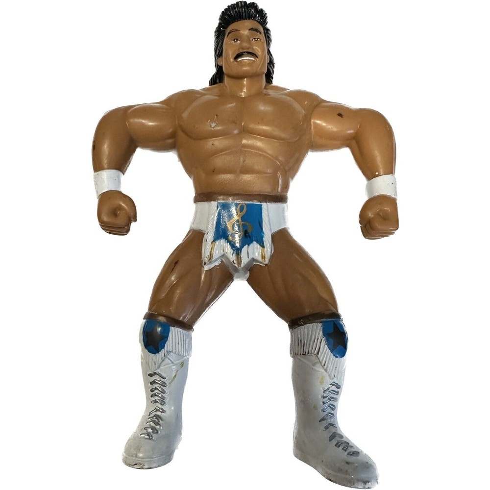 VTG WCW Collectible Wrestlers: Johnny B Badd, Marc Mero Figure OSFTM 1994
